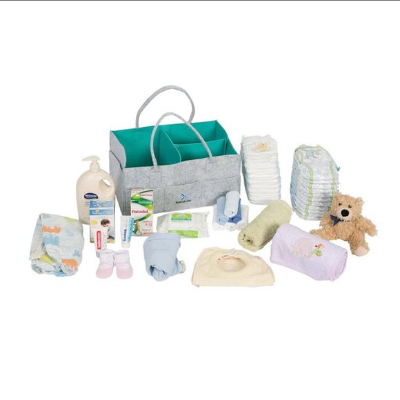 Baby Diaper Caddy Storage Organizer - Picture 2 of 8